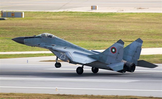 Letoun MiG-29 bulharských vzduných sil