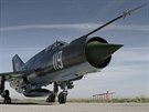 Letoun MiG-21 bulharskch vzdunch sil