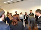 Zasedn projektu MiniMUN 2016 v IC NATO v Praze (2.4.2016).