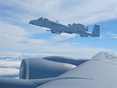 Bitevnk A-10 Thunderbolt americk Nrodn gardy bhem cvien Avenger CAS