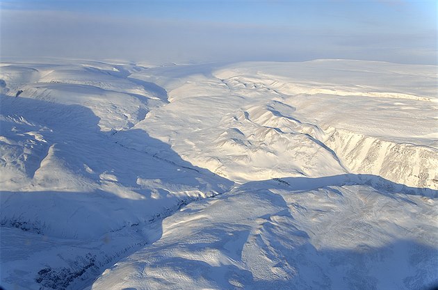 Severní pobeí Grónska. Ilustraní foto.