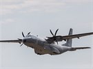 Transportn C-295M CASA polskho letectva na cvien Ample Strike v Nmti nad...