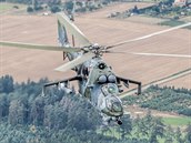 Bitevnk Mi-24/35 eskch vzdunch sil na cvien Ample Strike