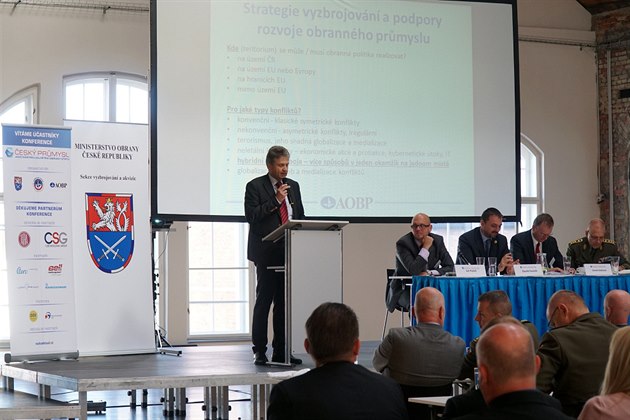 Konference obranného prmyslu 16.9.2016 ped Dny NATO v Ostrav