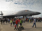 Americk bombardr B-1B Lancer na Dnech NATO v Ostrav