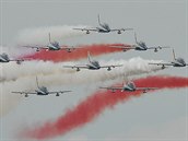 Italsk akrobatick skupina Frecce Tricolori