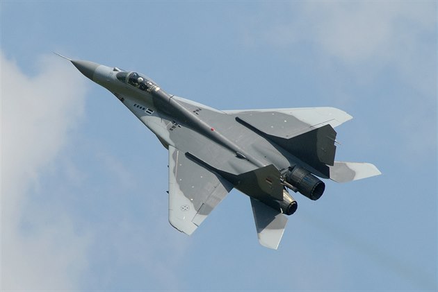 Letoun MiG-29 srbského letectva