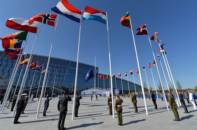 Otevení nového sídla NATO v Bruselu