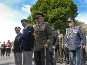 Odhalen pamtn desky generlu Aloisi Likovi ve francouzskm Wormhout pobl Dunkerque