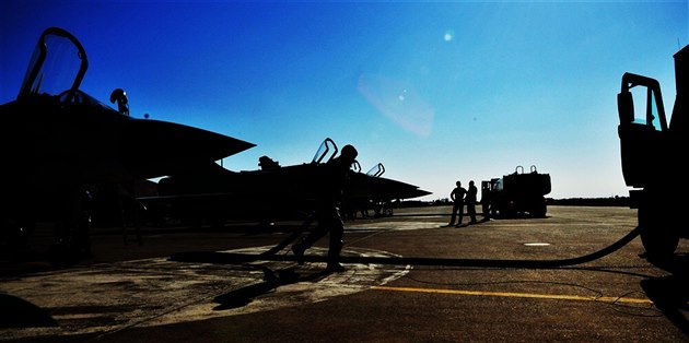 Ilustraní foto. Vojenská letecká základna Incirlik v Turecku.