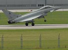 Eurofighter Typhoon italskch vzdunch sil na Dnech NATO v Ostrav