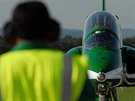 Mimodn neplnovan ncvik skupiny Saudi Hawks za zruen vystoupen na Dnech...