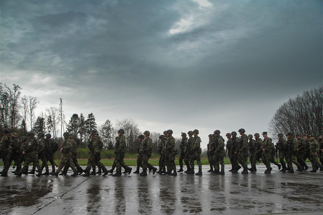 Cviení Aktivní zálohy Hradba 2018 na letiti v Monov