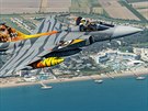 Pilot Ivo Kardo s Gripenem bhem Eurasia Airshow v Turecku