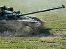 Tank T-72M4 CZ esk armdy na Dnech NATO v Ostrav