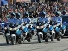 Motocyklov eta Hradn stre na Dnech NATO v Ostrav