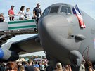 Americk bombardr B-52 na Dnech NATO v Ostrav