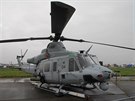 Vrtulnk UH-1Y Venom americk nmon pchoty na Dnech NATO v Ostrav