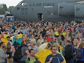 Letoun C-17 Globemaster na Dnech NATO v Ostrav