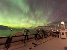 Polrn ze z paluby dnsk lodi HDMS Esbern Snare na cvien Trident Juncture...