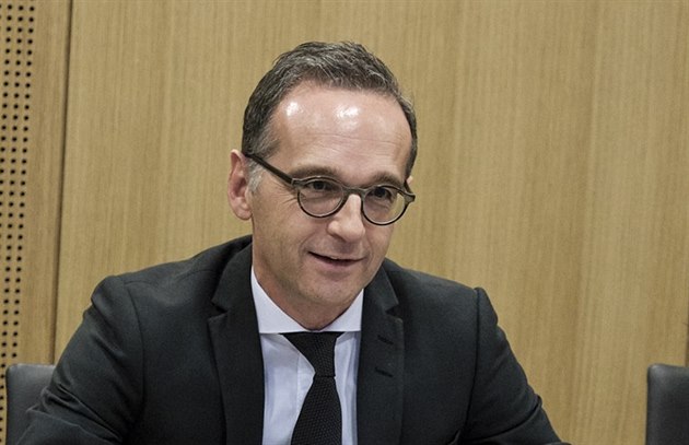 Nmecký ministr zahranií Heiko Maas.