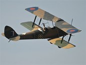 Letov ukzka stroje Tiger Moth na Dni otevench dve leteck zkladny v...