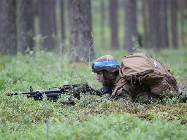 etí vojáci v Litv. Ilustraní foto.