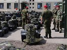 et vojci v Litv v rmci pedsunut vojensk ptomnosti NATO