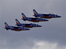 Akrobatick skupina Patrouille de France na Dnech NATO v Ostrav