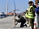 Dny NATO v Ostrav. Napaden eskortn kolony Vzesk sluby