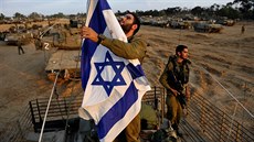 Izraeltí vojáci v pásmu Gazy. Ilustraní snímek