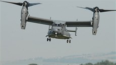 Americký konvertoplán CV-22B Osprey na Dnech NATO v Ostravě