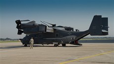 Americký konvertoplán CV-22B Osprey na Dnech NATO v Ostravě