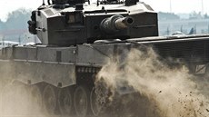Tank Leopard 2 polské armády na Dnech NATO v Ostravě