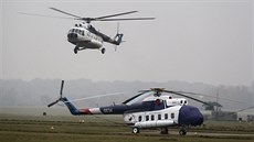 Vrtulník Mi-8 s registraní znakou 0001