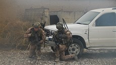 Čeští vojáci v afghánském Bagrámu