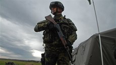 Cvičení Aktivní zálohy Hradba 2018 na letišti v Mošnově