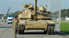 Americký tank M1 Abrams na Dnech NATO v Ostrav