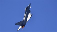 Dny NATO v Ostravě. Britský Eurofighter Typhoon