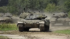 Tank Leopard 2A4 rakouské armády.