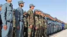 Písluníci afghánské policie.