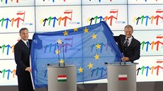 Polský premiér Donald Tusk pebírá pedsednictví EU od svého maarského