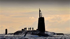 Ponorka britského královského námonictva HMS Vengeance schopná nést atomové