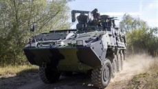 Vozidlo Pandur ve speciální velitelsko-štábní variantě