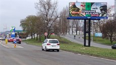 Billboardová kampaň jako poděkování české armádě za pomoc během pandemie