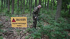 Vojáci prohlédávají někdejší vojenský prostor Brdy kvůli nevybuchlé munici