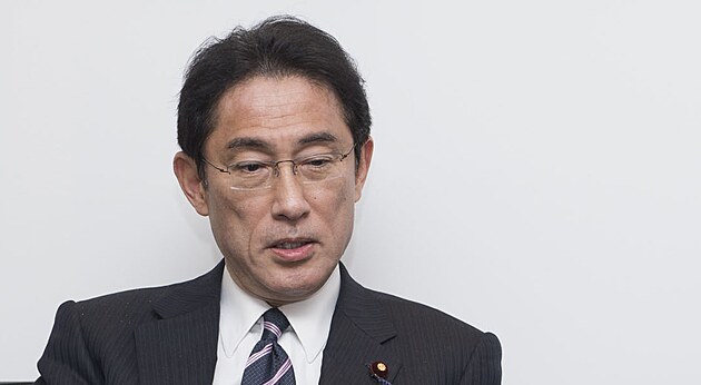 Japonský premiér Fumio Kiida.