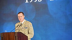 Náčelník generálního štábu Karel Řehka během slavnostní ceremonie k 30. výročí...