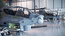 Nové vrtulníky Viper na základn v Námti nad Oslavou