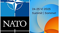 Logo summitu Severoatlantické aliance v Haagu 2025